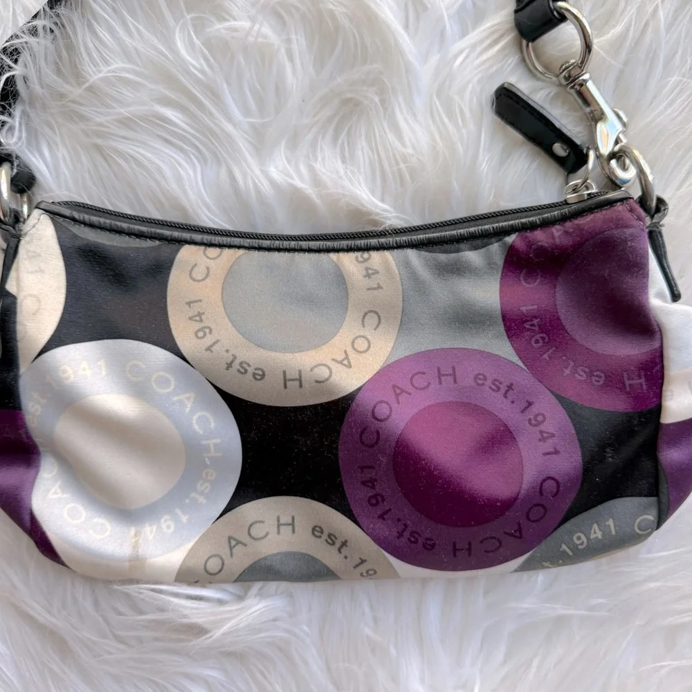 Coach Y2K Purple multi Mini Bag - Picture 2 of 15